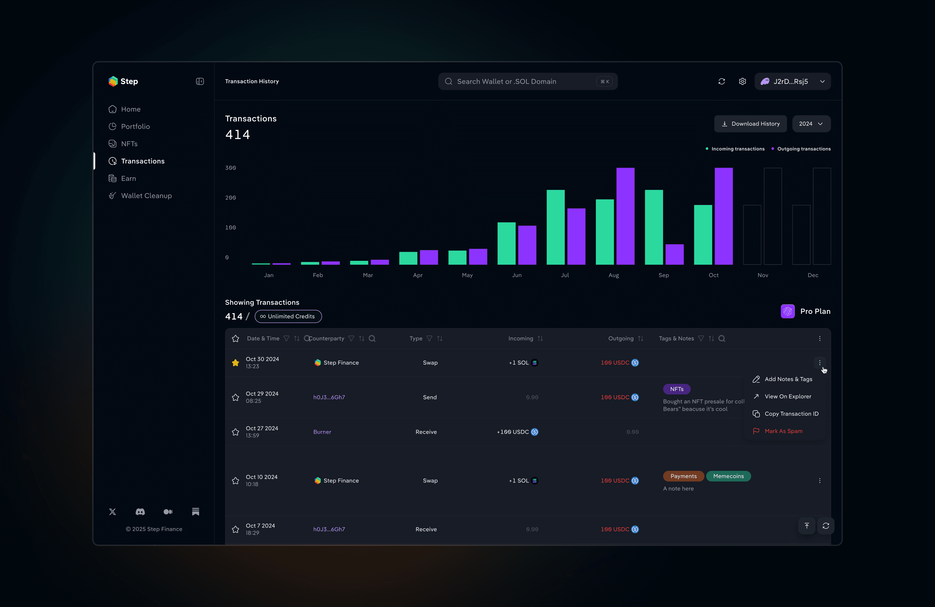 Step Finance [web app] — image 4