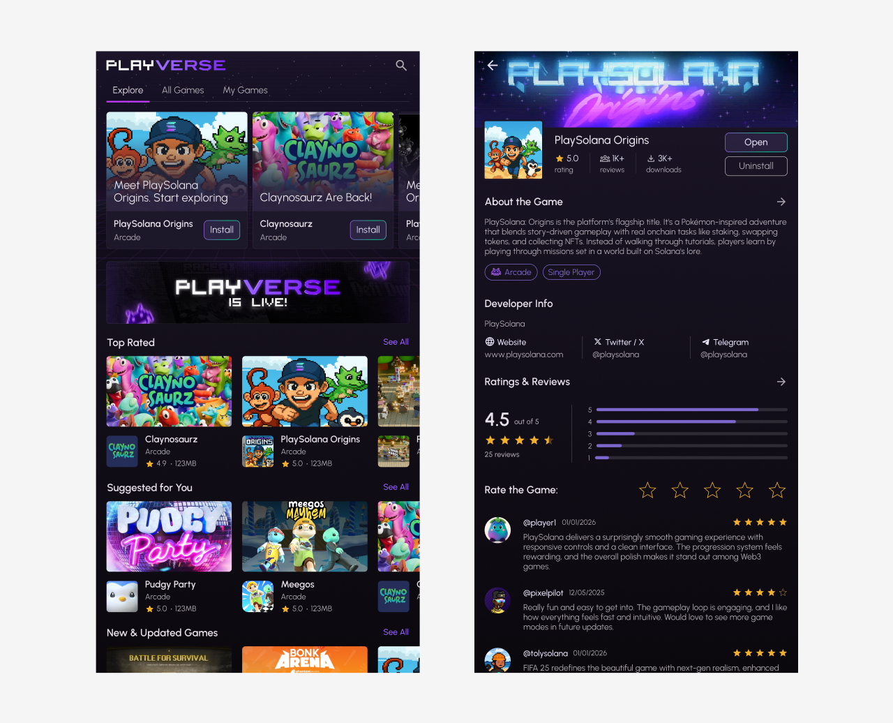 PlaySolana case study visual 4