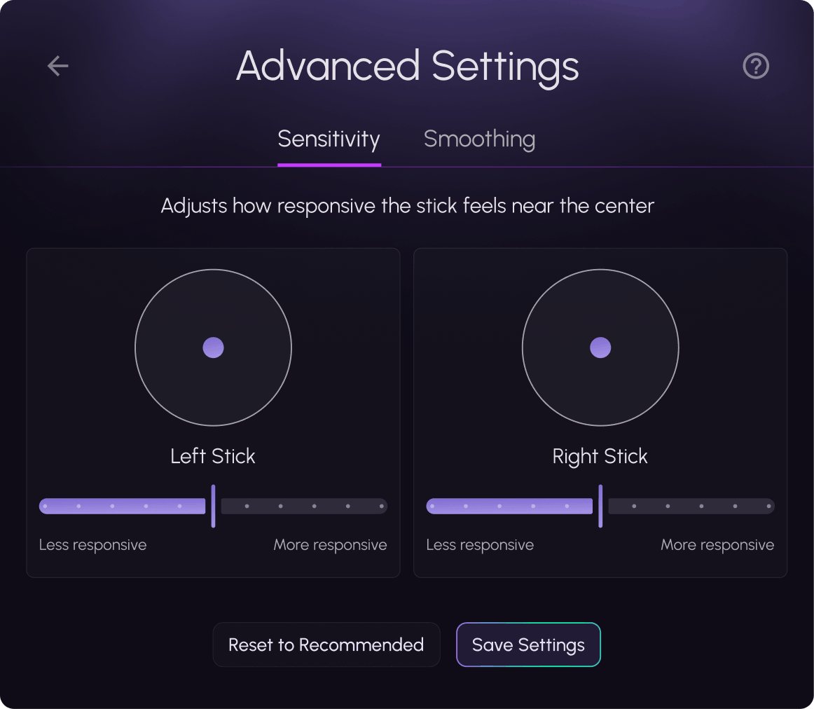 PlaySolana controller configuration